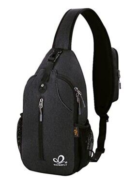 🆕 WATERFLY Sling Bag Sling Backpack Crossbody Bag Hiking Daypack for Men Women